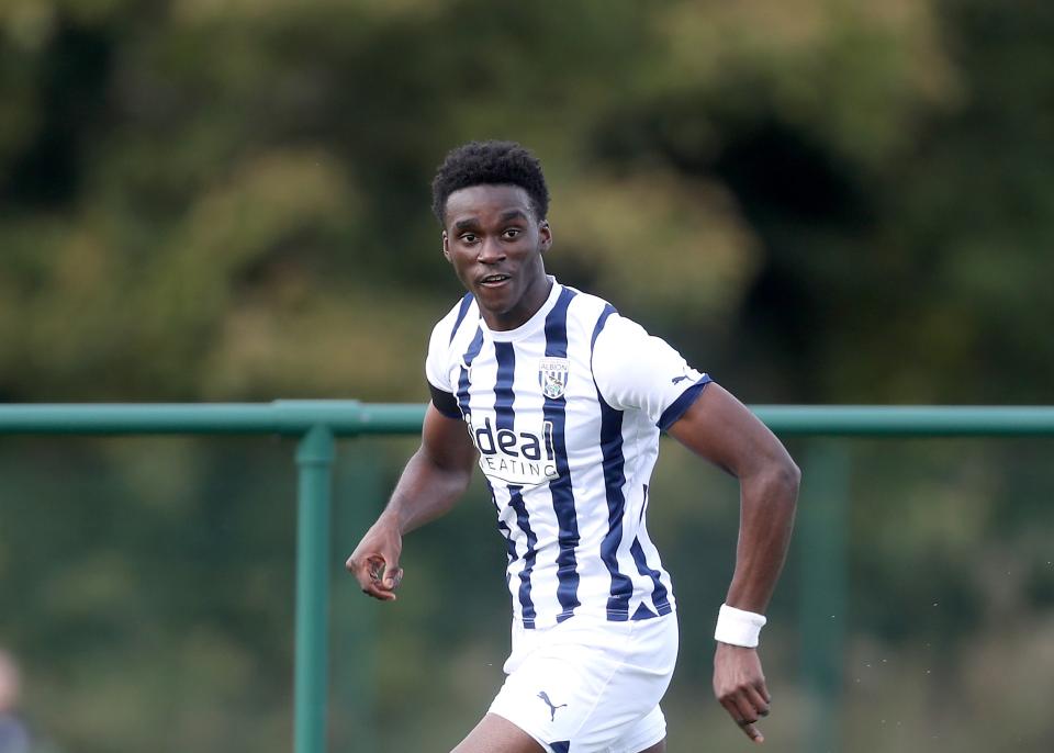 Dan Chimeziri in home Albion colours.