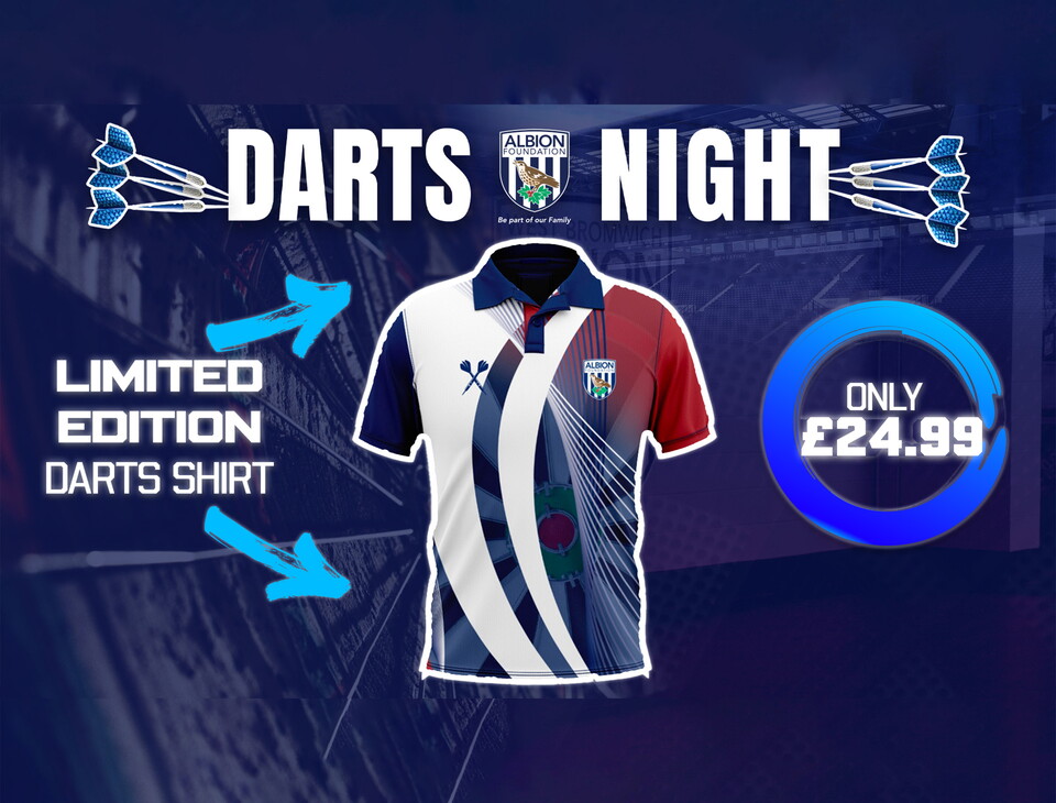 Limited edition Darts Night shirt.