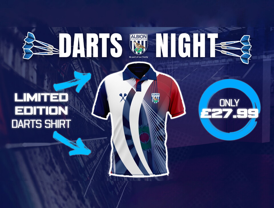 Darts Night limited edition shirt.