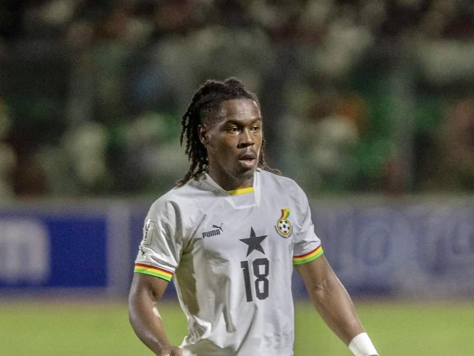 An image of Brandon Thomas-Asante playing for Ghana
