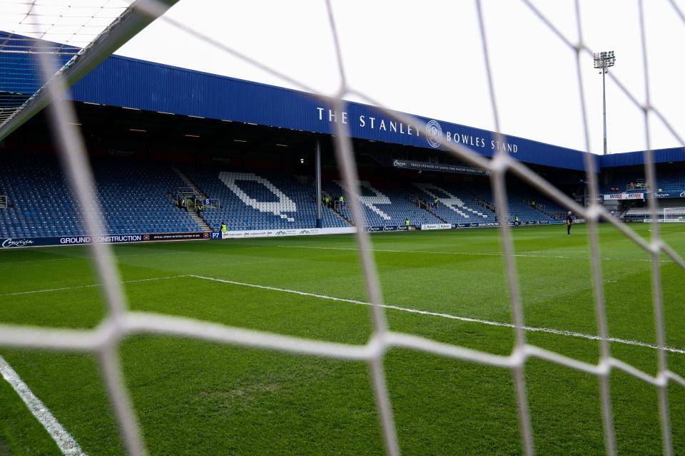 A general view of the Stanley Bowles stand at QPR's Loftus Road Stadium
