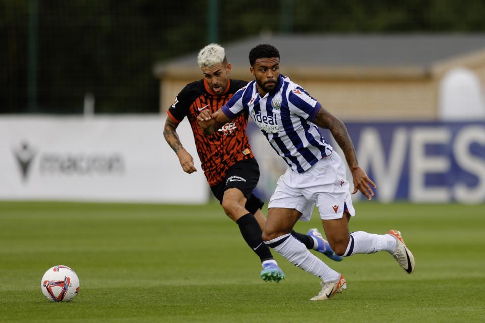 Darnell Furlong in action.