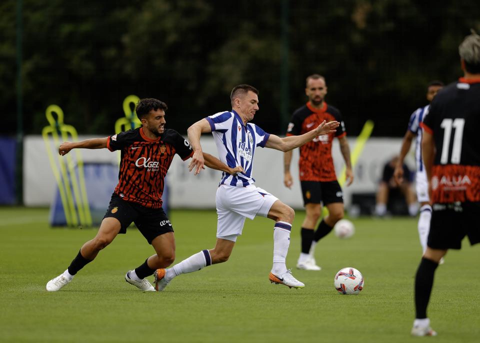 Jed Wallace in action.