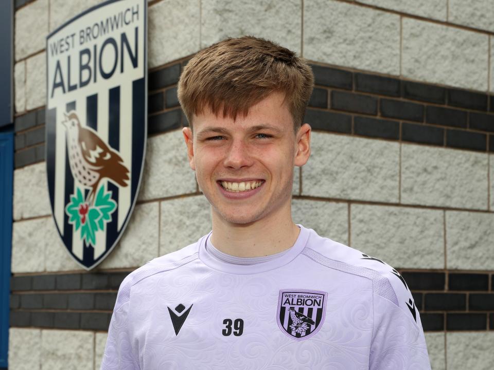 A photo of Fenton Heard in the 2024/25 training wear 