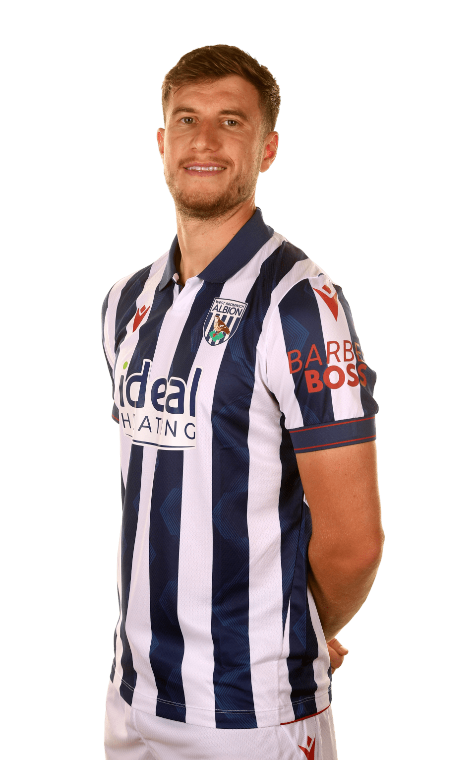 A club headshot of Paddy McNair for the 2024/25 season
