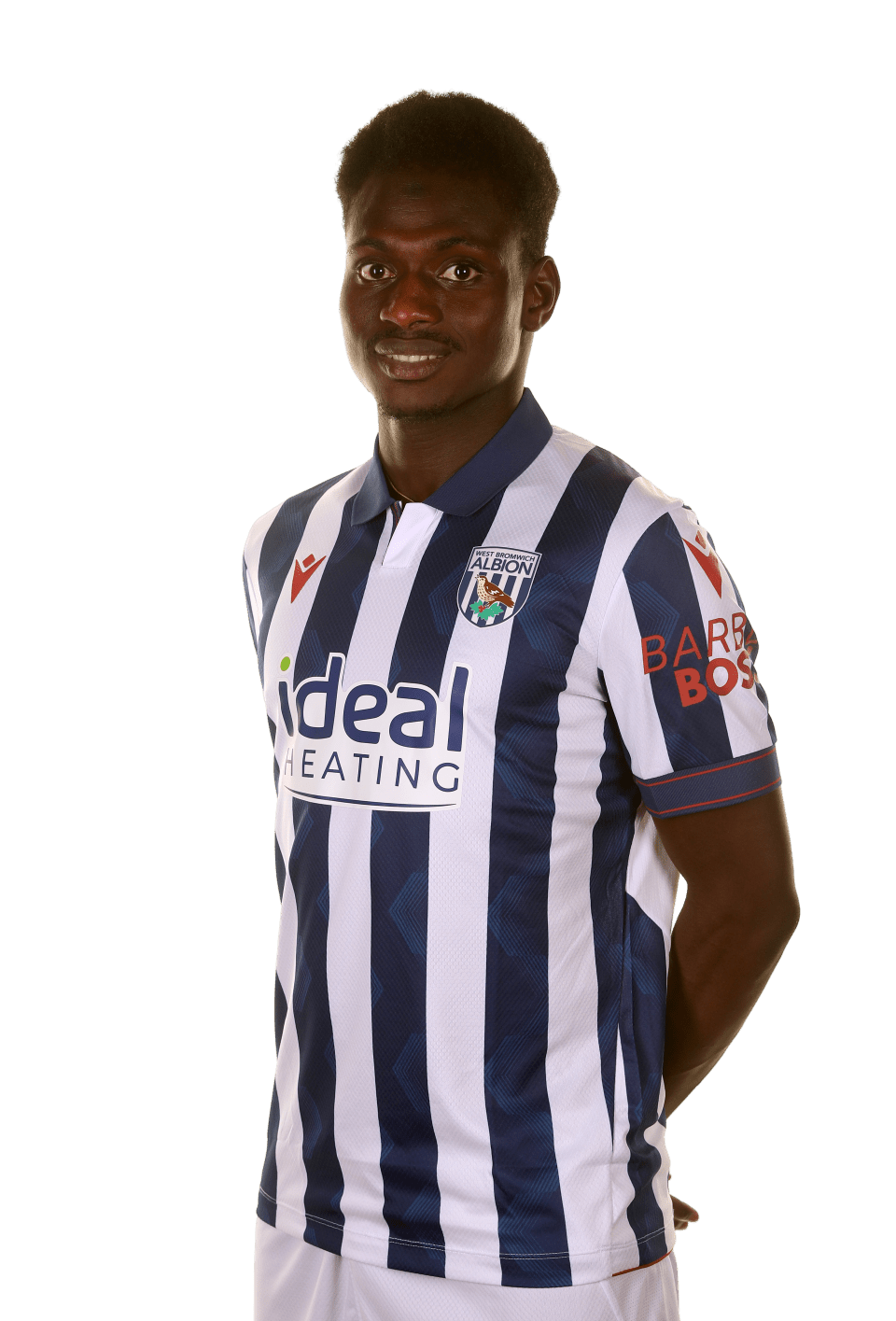 A club headshot of Ousmane Diakite for the 2024/25 season