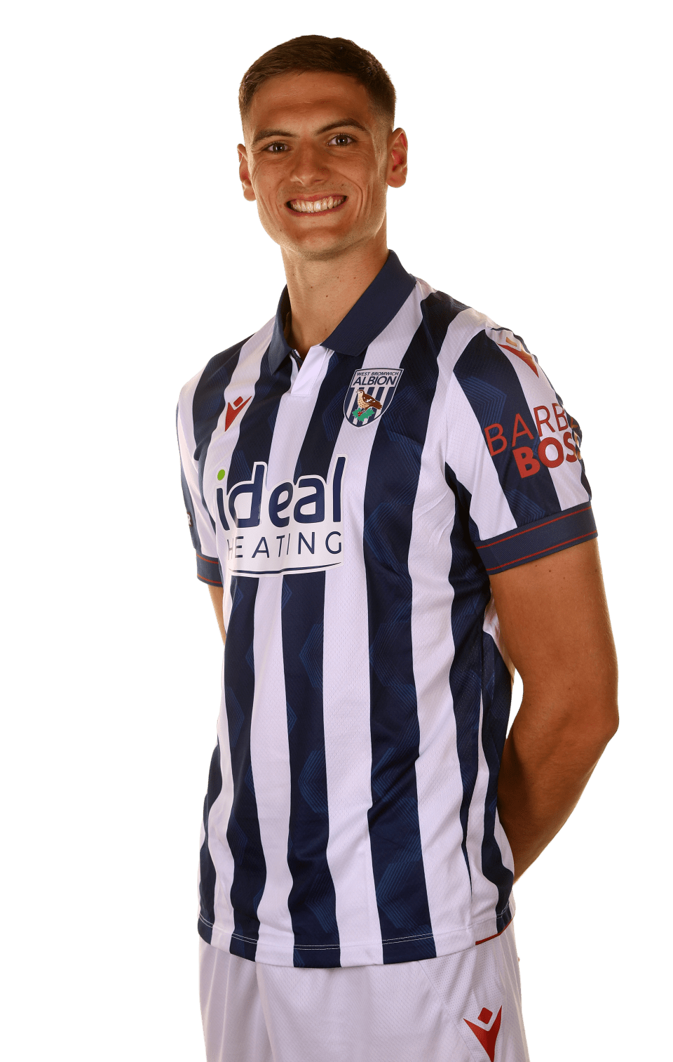 A club headshot of Caleb Taylor for the 2024/25 season