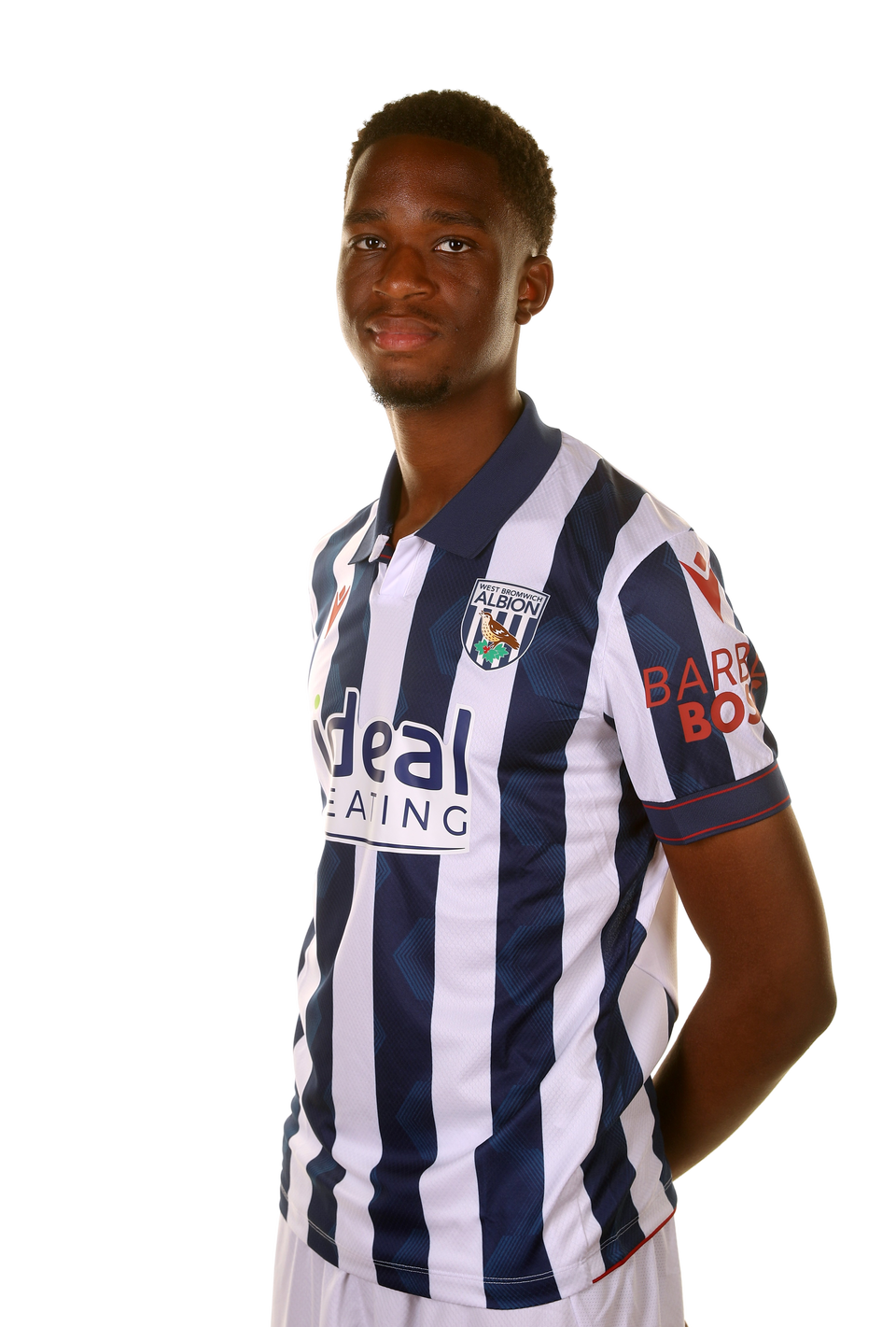 A club headshot of Kevin Mfuamba for the 2024/25 season