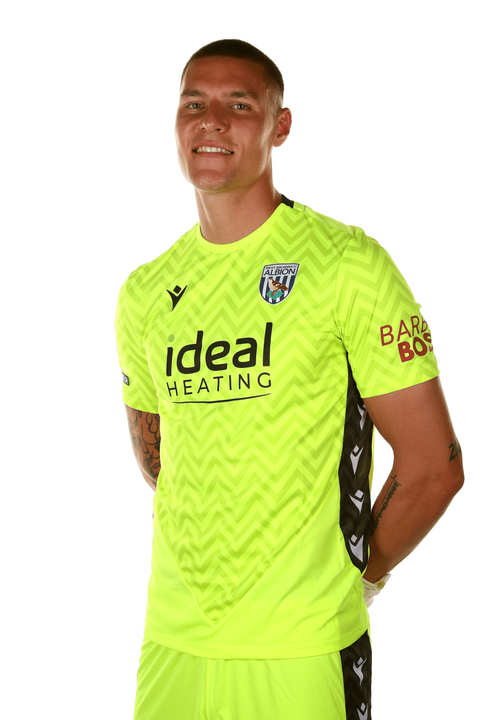 A club headshot of Ted Cann for the 2024/25 season