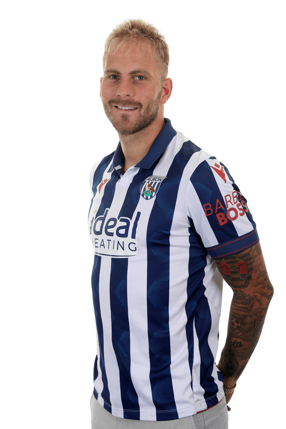 A headshot image of Uros Racic in the 2024/25 headshot