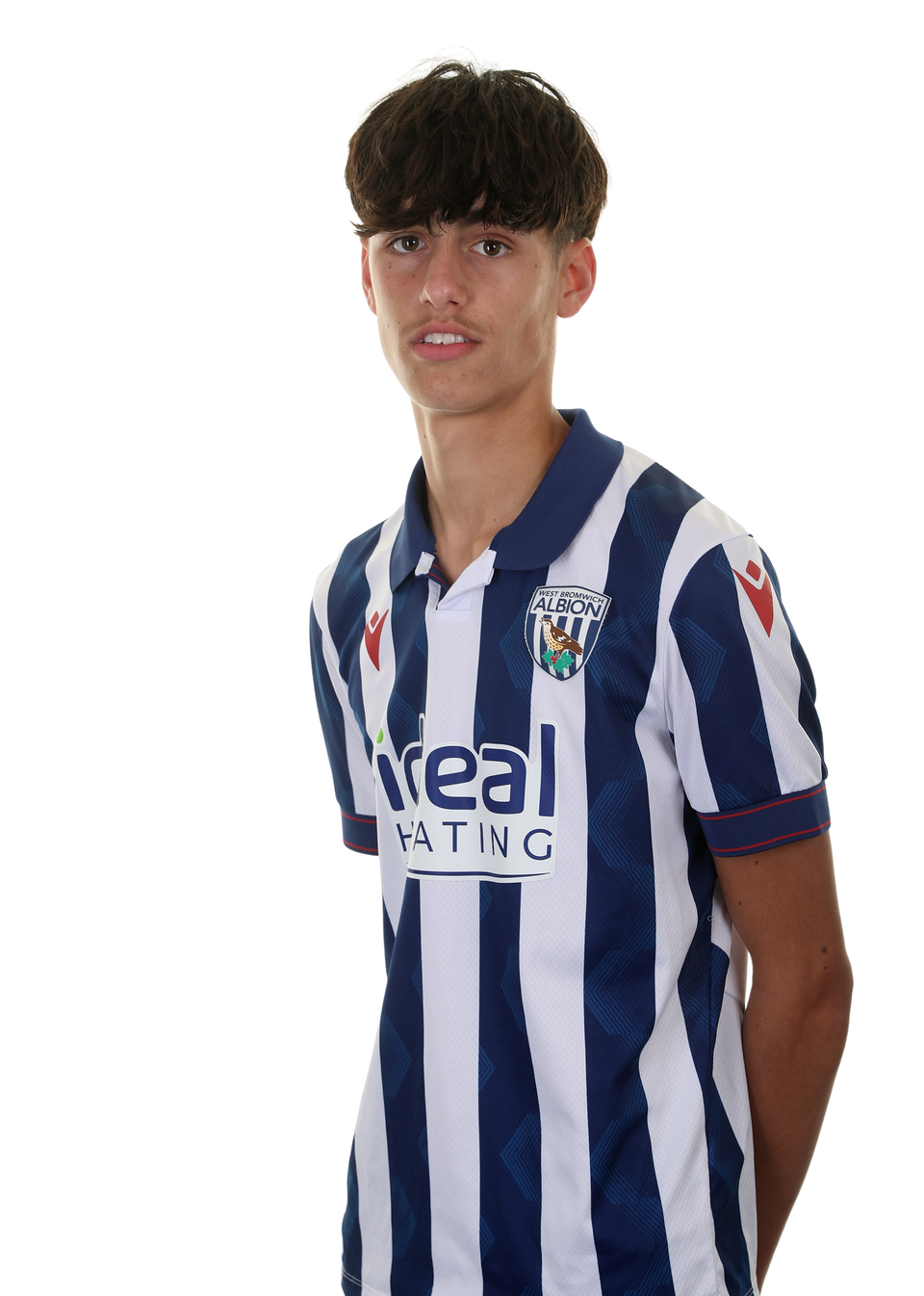 A photo of Rio Parmar in the 2024/25 home kit