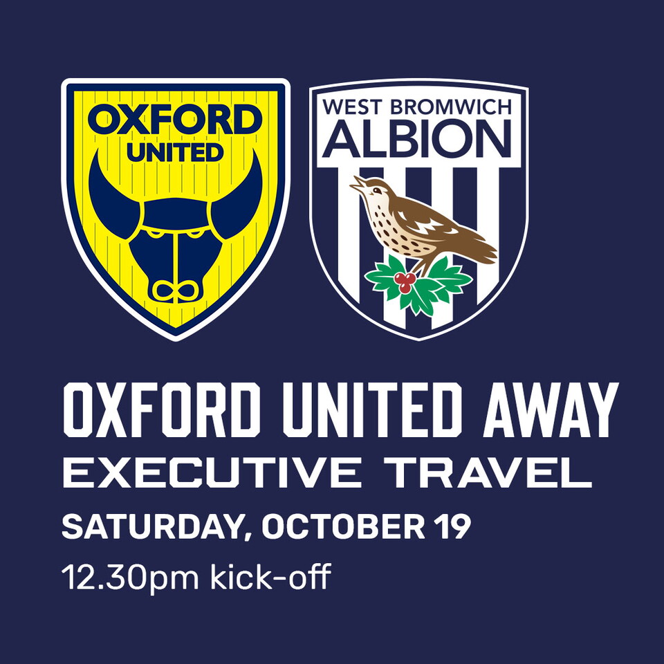 Oxford United Away Executive Travel Promotion