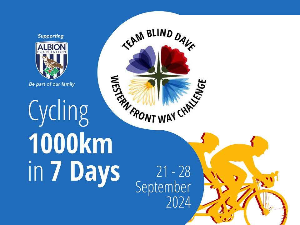 Team Blind Dave Western Front Way Challenge