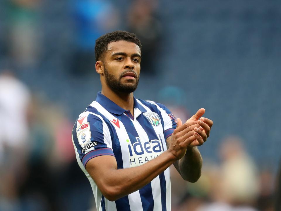 A photo of Darnell Furlong in the 2024/25 home kit