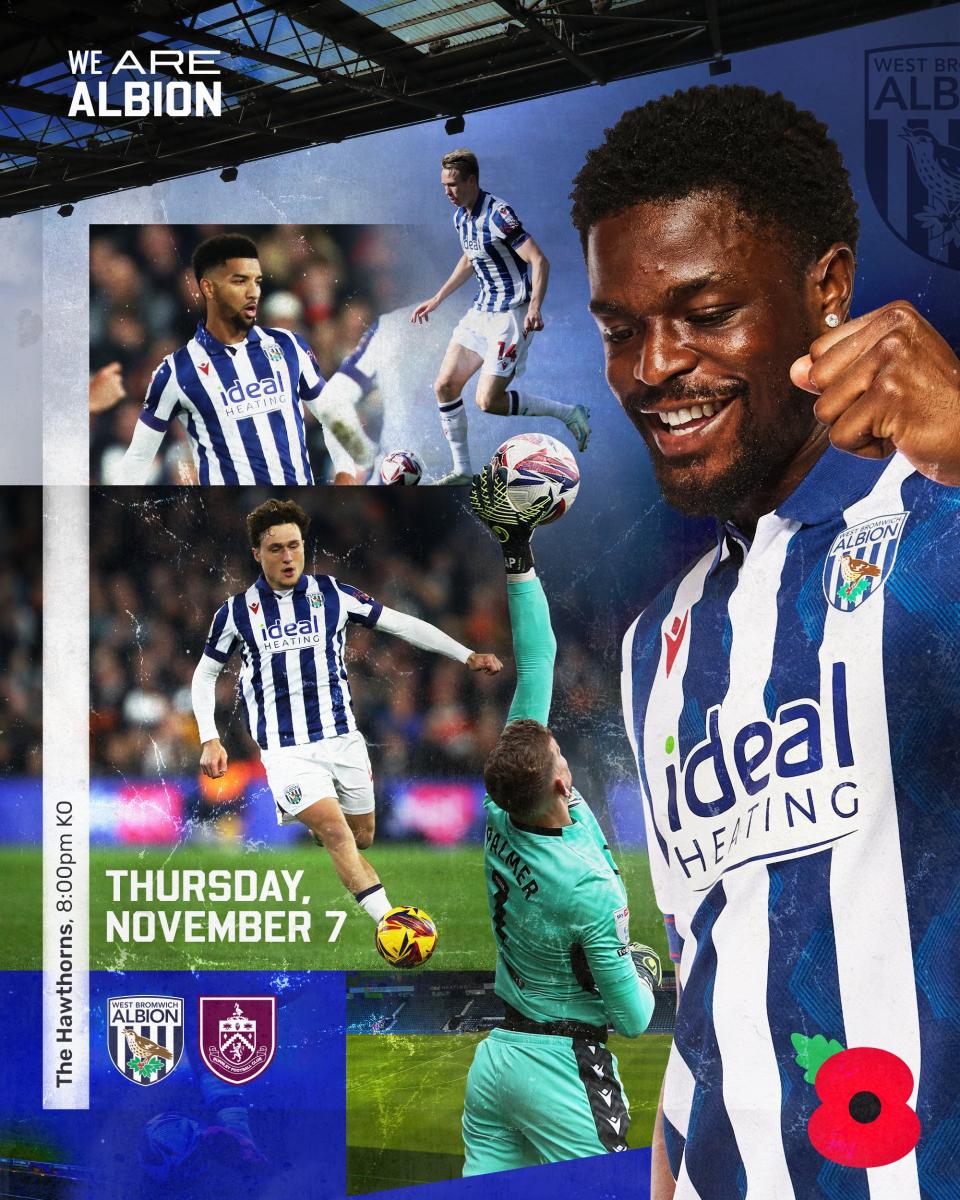 A matchday graphic featuring Josh Maja, Callum Styles, Mason Holgate and Torbjorn Heggem