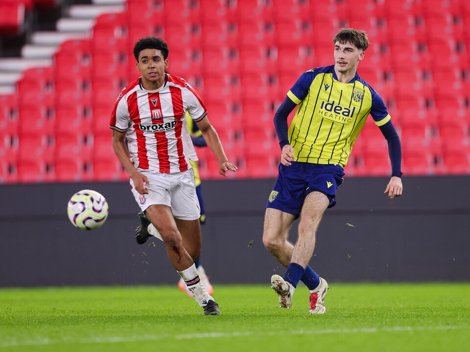 Albion in action against Stoke
