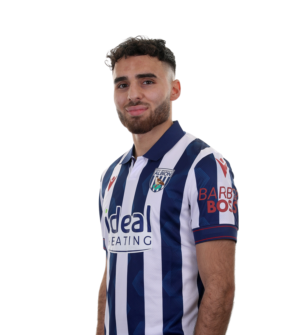 A club headshot of Tammer Bany for the 2024/25 season