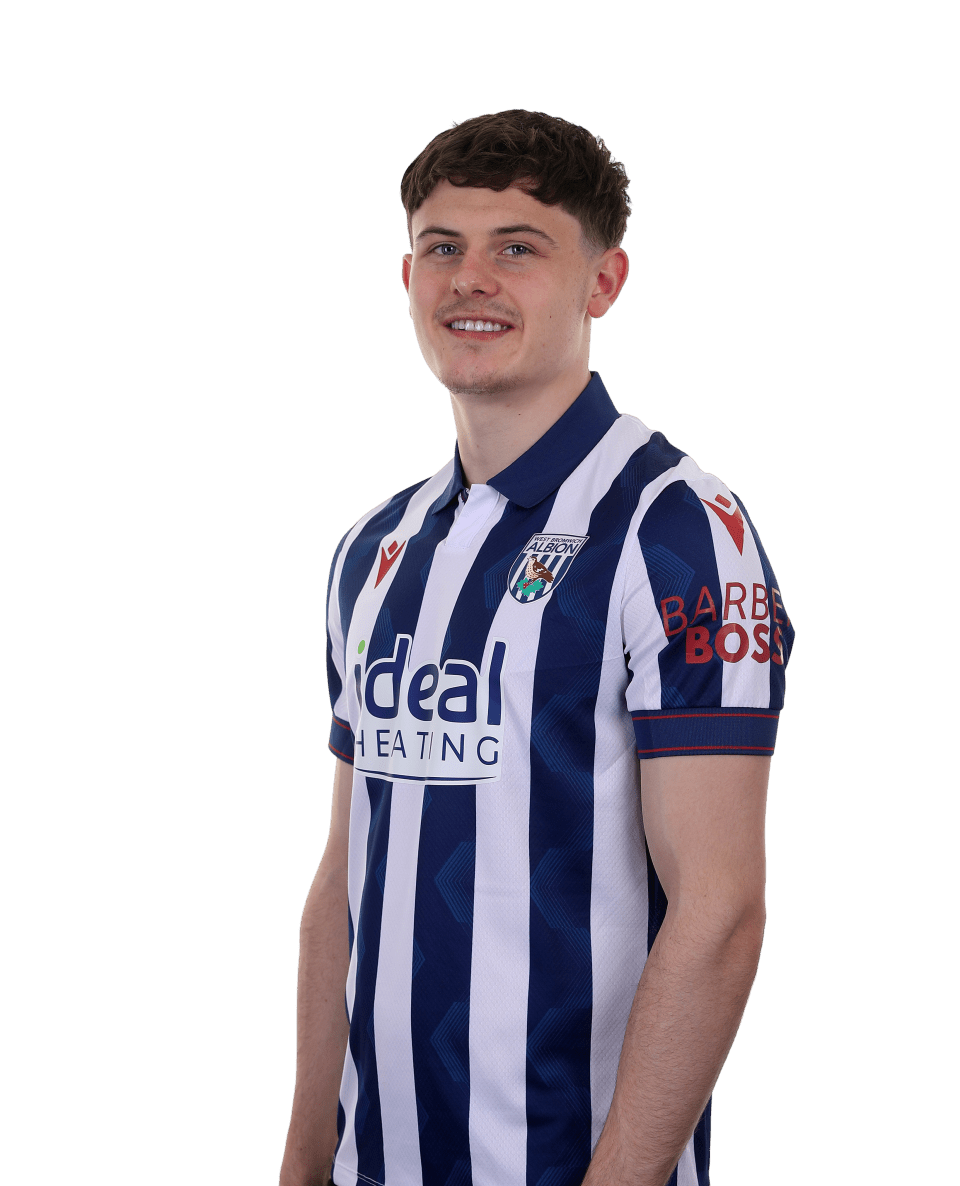 A club headshot image of Will Lankshear in the 2024/25 home kit