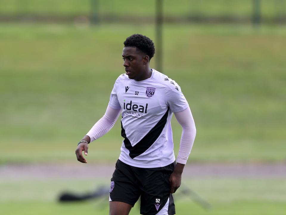 A photo of Albion youngster Souleyman Mandey 