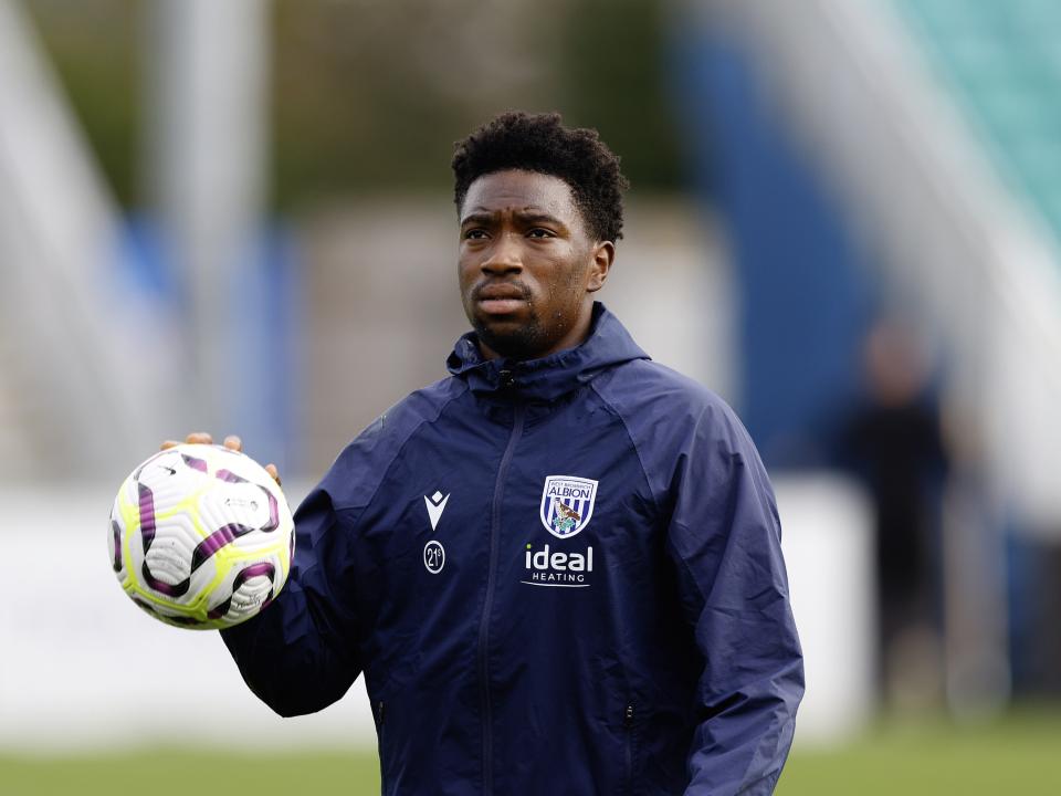 A photo of Albion U21 goalkeeper Ben Cisse