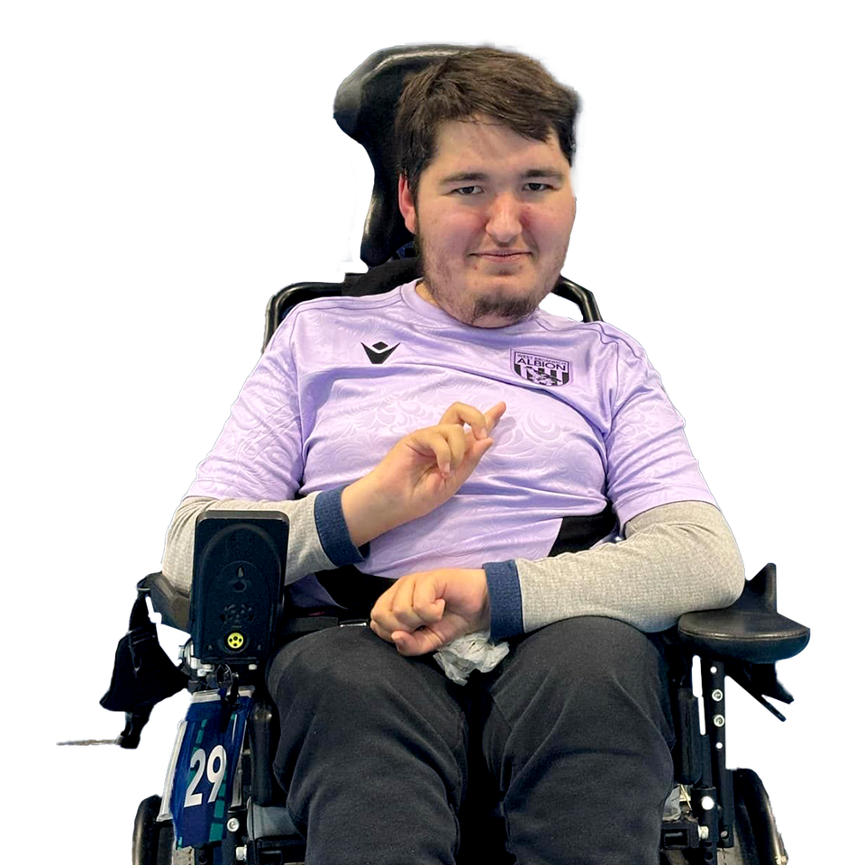 A photo of Albion Powerchair player Baris Inel