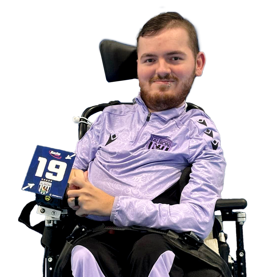 A photo of Albion Powerchair player Brad Bates