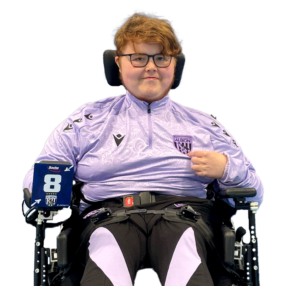 A photo of Albion Powerchair player Lucas Christer