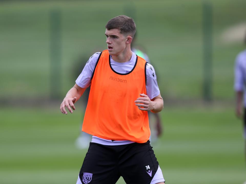 A photo of Albion U18 midfielder Matt Crowther