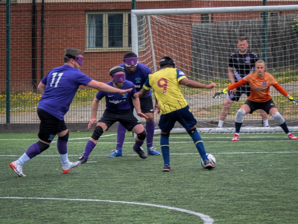 Eesa in action.