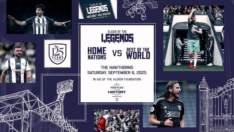 A graphic with Clash of Legends.
