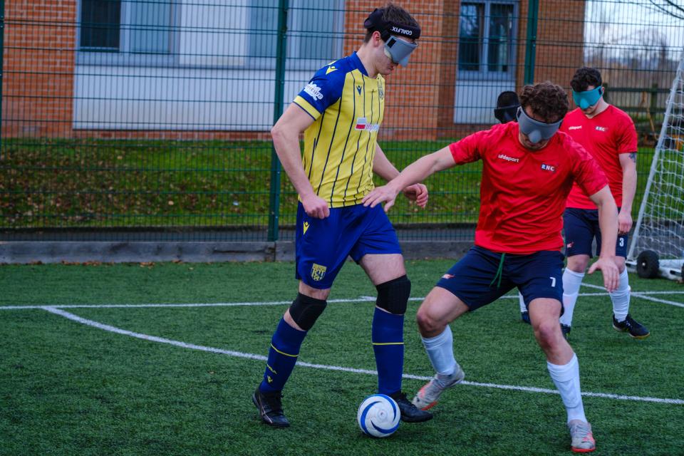 Efe Shimwell in action against RNC.