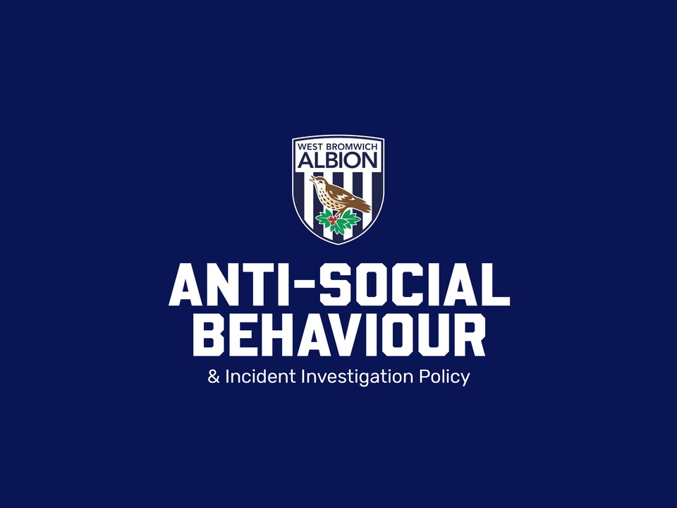 Anti-Social Behaviour and Incident Investigation Policy