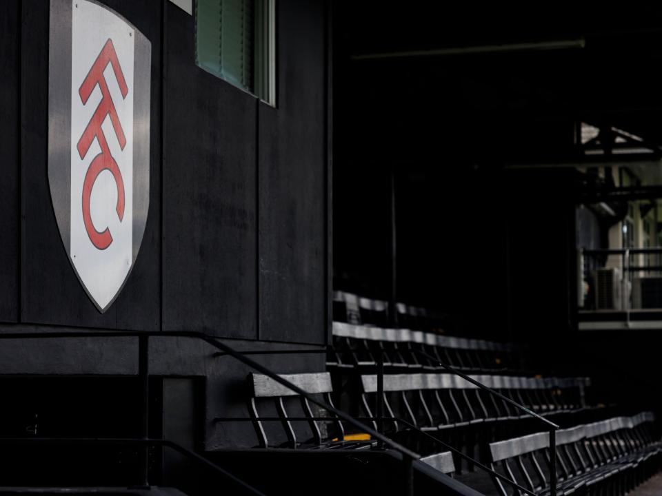 A photo of Fulham's training ground seats at their Motspur Park facility 