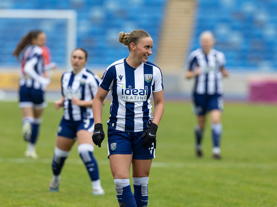 A photo of Monique Robinson against Stoke 