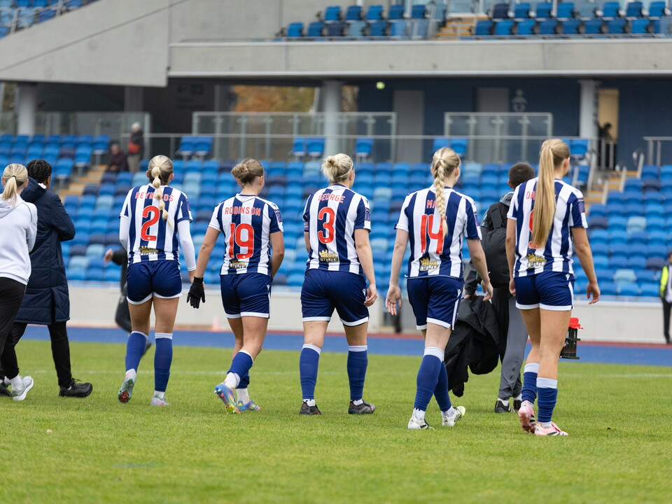 A photo of the women post match 