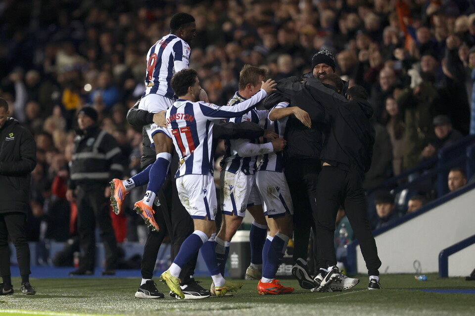 A photo of the team celebrating 