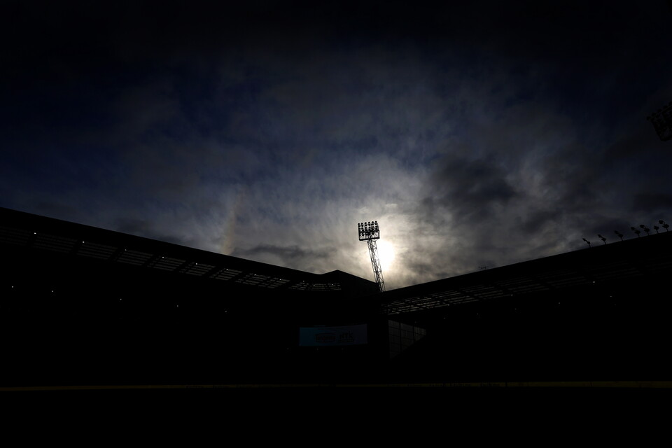 A photo of the Hawthorns 