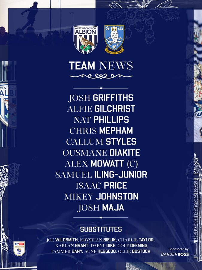 A graphic of our team news 