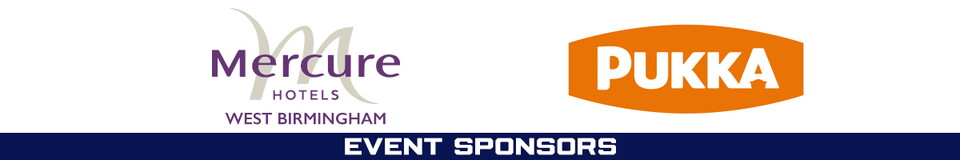 Mercure Hotel West Birmingham & Pukka Pie logos