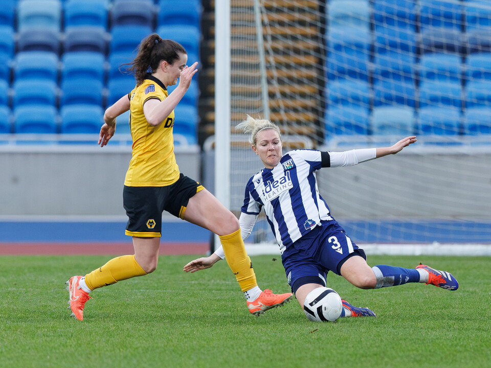 Hannah George of WBA Women v Wolves Women