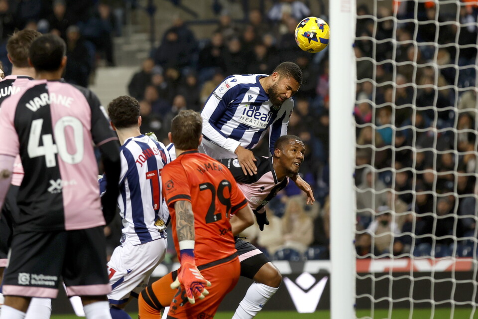 George Campbell scores against QPR.