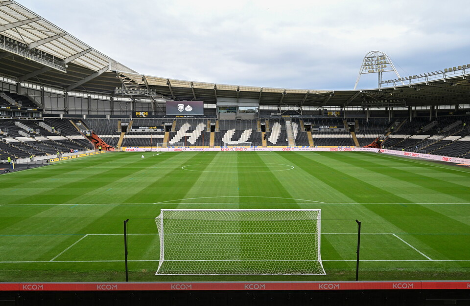 General view of Hull City's MKM Stadium