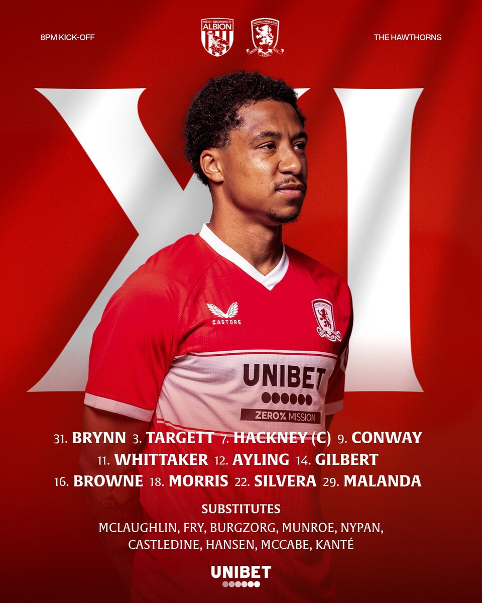 Boro XI vs Albion.