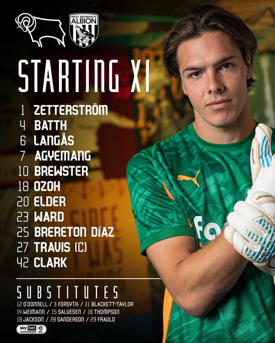 Derby's line-up