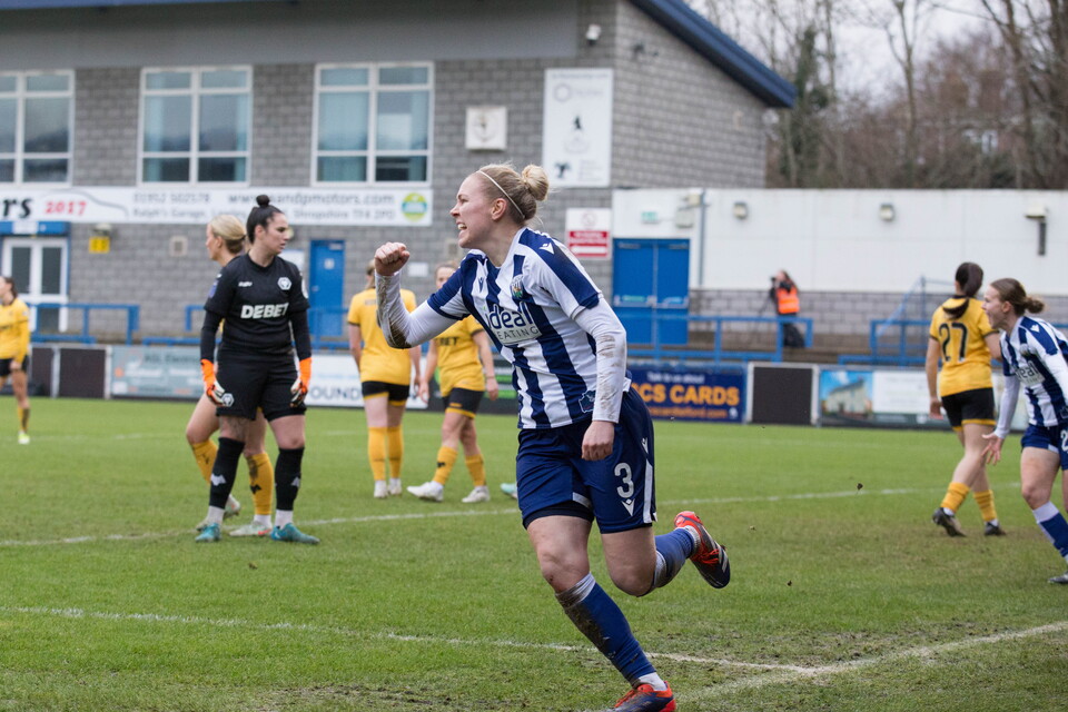 Albion celebrate.