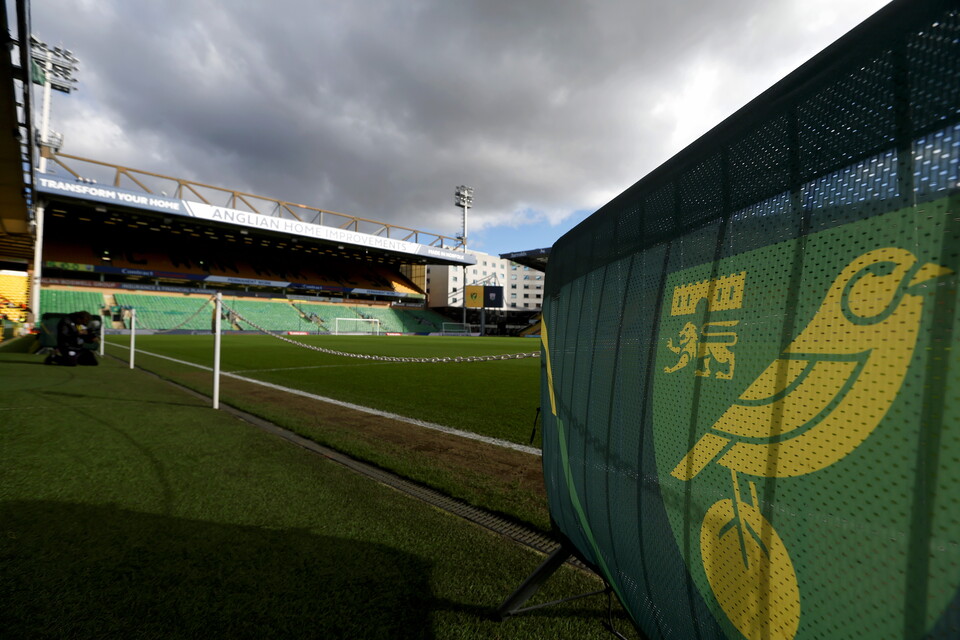 A general view of Carrow Road