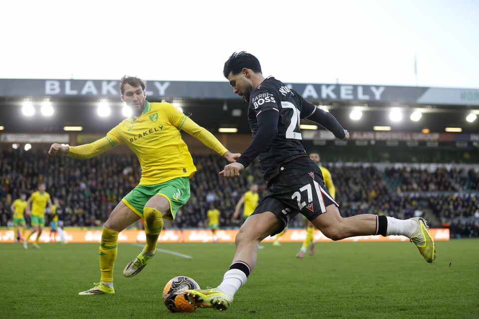 Alex Mowatt at Carrow Road