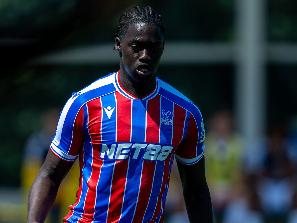 Hindolo Mustapha in action for Crystal Palace