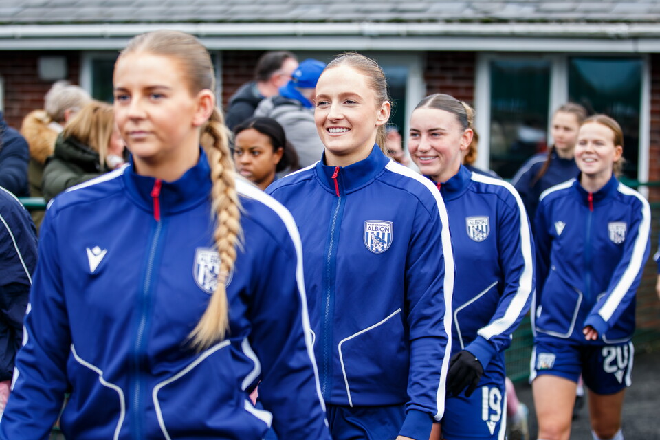 Zoe Creaney walking out at the Nationwide Windows Arena.