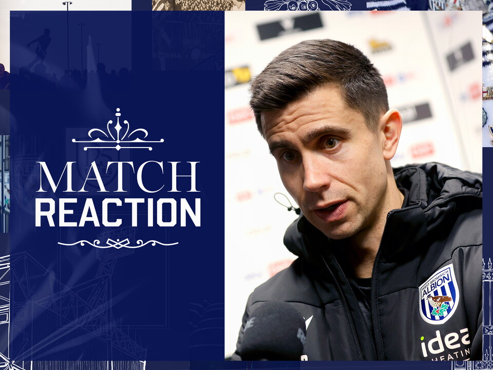 Eric Ramsay is interviewed after WBA's defeat to Coventry 